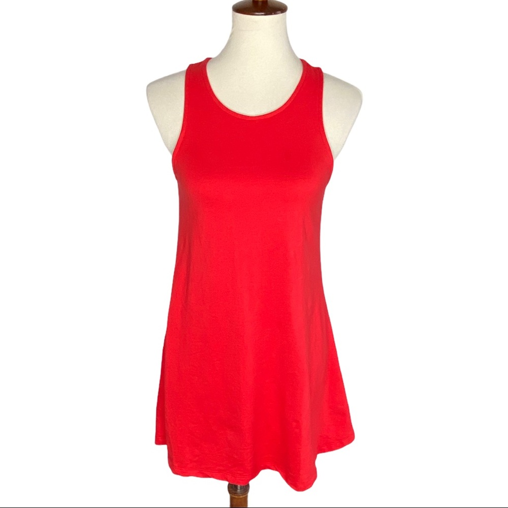 TOBI Red Tank Mini Dress 100% Cotton
